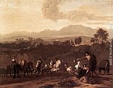 Landscape in the Roman Campagna by Karel Dujardin